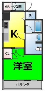 アプリーレ久屋大通公園【2階】の間取り