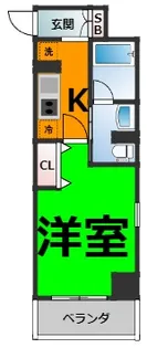 フレールコート東別院【3階】の間取り