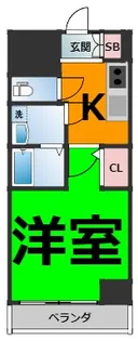 エスリード金山プルミエ【5階】の間取り