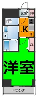 SHOKEN Residence名古屋<泉>【8階】の間取り