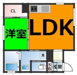 Fila Alta 上前津【4階】の間取り