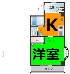 クレスト一社【3階】の間取り