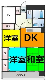 丸の内FORT【4階】の間取り