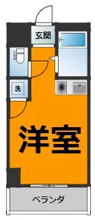 1Rの間取り画像