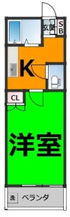 ユトリロ水草【3階】の間取り
