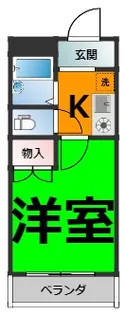 ヒルズ森【3階】の間取り