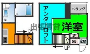 ヴィラ新福寺【1階】の間取り