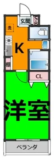 A・City東岸【5階】の間取り