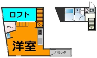 1Rの間取り画像