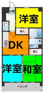 メゾンパトラージュ【4階】の間取り