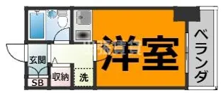 エスポワール杉山【2階】の間取り