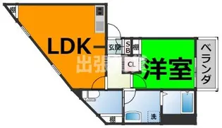 シダーピーク【3階】の間取り
