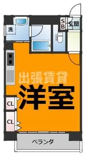 プレシャス代官【3階】の間取り