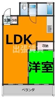 第三和光ビル【6階】の間取り