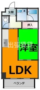 新栄シマダマンション【2階】の間取り