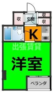 フィールドシティ新栄第3【6階】の間取り