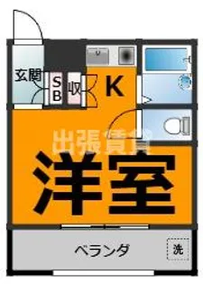 フォルス清水【2階】の間取り