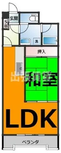 新栄第7ロイヤルマンション【4階】の間取り