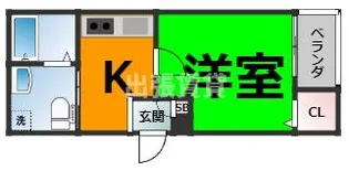 smile栄【1階】の間取り