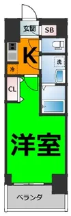 S-RESIDENCE志賀本通North【7階】の間取り