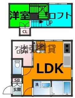 RadIAnce荒子【1階】の間取り