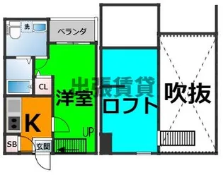 シンフォニア城北【2階】の間取り