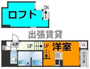 クリークコートⅡ【1階】の間取り