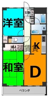 グレース堀田【7階】の間取り