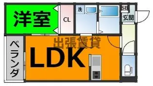 Brooklyn Life【3階】の間取り