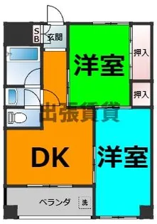 第2三鈴ビル【4階】の間取り