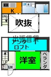 ローレルフォレスタ本陣【1階】の間取り