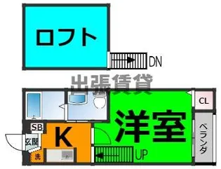 ルミエール本陣【1階】の間取り