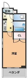 シティライフ田代【4階】の間取り