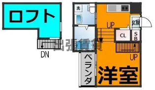 Courge【1階】の間取り