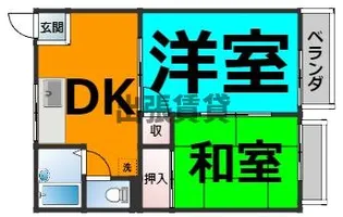 アネックス鬼頭【1階】の間取り