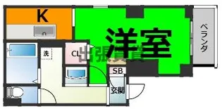ルミエール大曽根【1階】の間取り