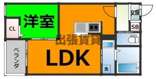 CRASTINE上飯田東町4丁目【1階】の間取り