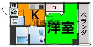 シティコート上小田井【3階】の間取り
