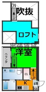 cordial上小田井【2階】の間取り