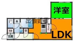リアライズ名城公園【2階】の間取り