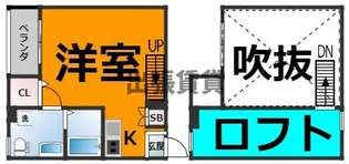 ピストハッタ【1階】の間取り