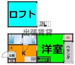 Green Court【2階】の間取り