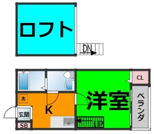 Green Court【2階】の間取り