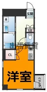 リエス上ノ宮【5階】の間取り