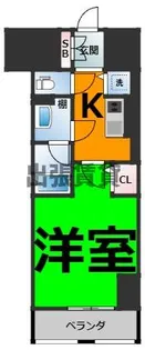 セイワパレス丸の内駅前【12階】の間取り