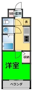 アステリ鶴舞エーナ【6階】の間取り