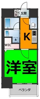 S-RESIDENCE今池駅前【4階】の間取り