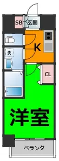 S-RESIDENCE浄心Ⅱ【10階】の間取り