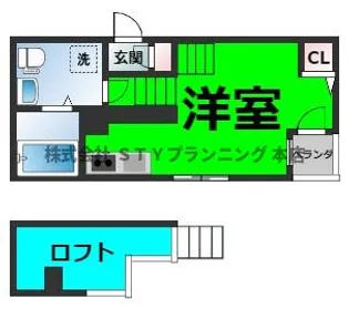 REX新栄【3階】の間取り