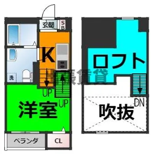 有縁【2階】の間取り